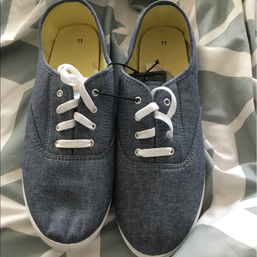 Gray Canvas Shoes